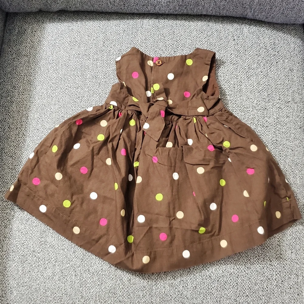Carter's Baby Girl Polka Dot Dress Size 3m
